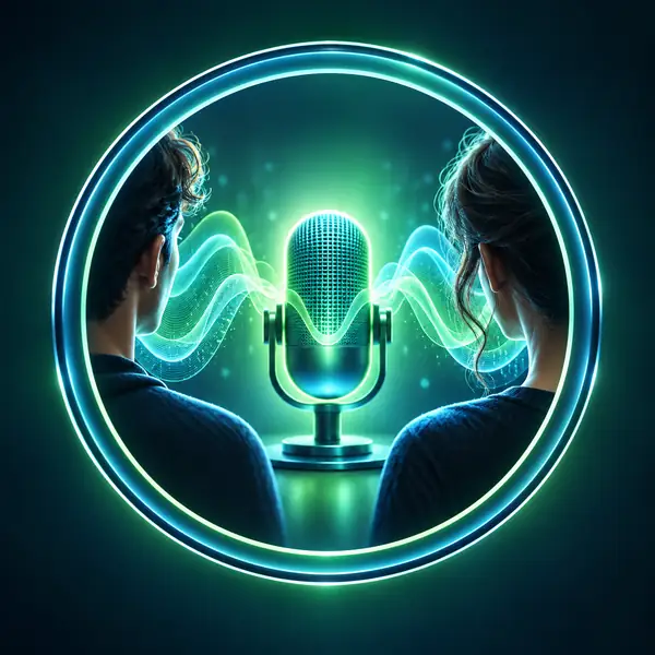 Illustration d’un outil de clonage vocal par IA